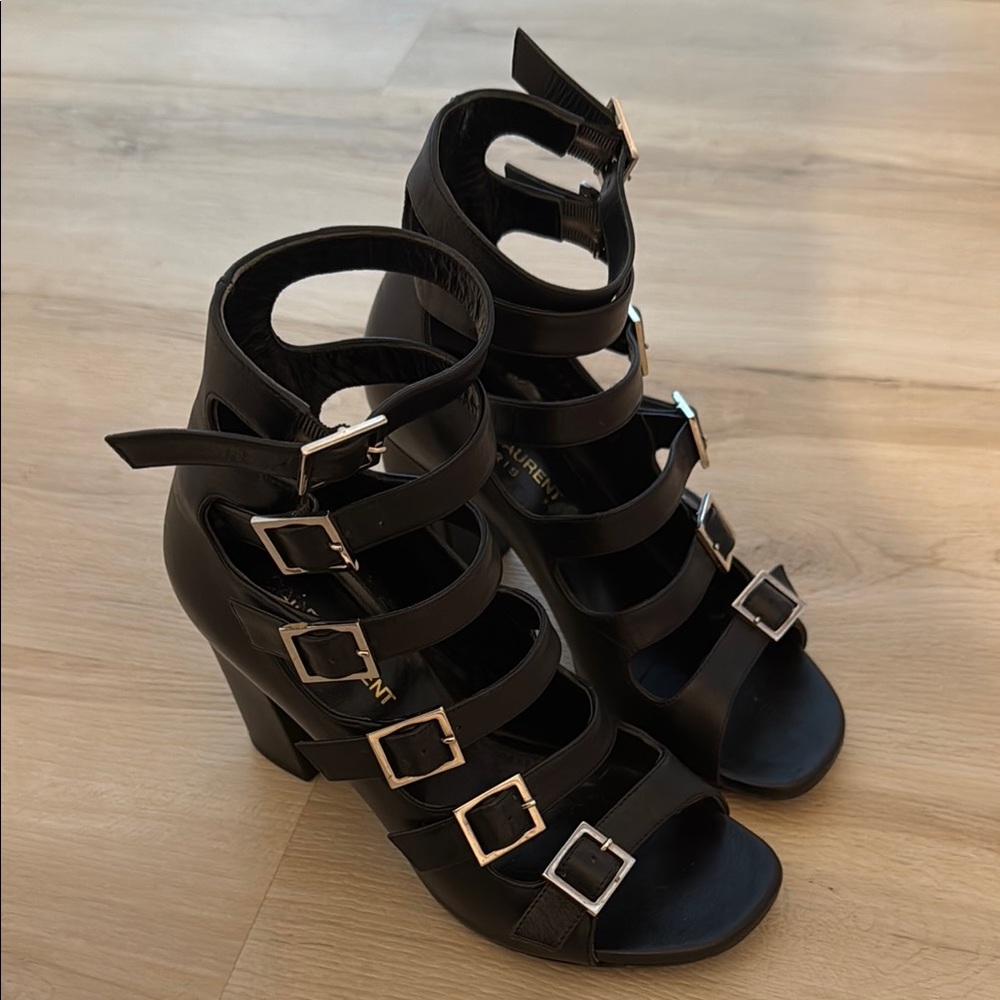 Saint Laurent Gladiator Sandal heels - Picture 5 of 9